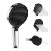 Plantex ABS Hand Shower for Bathroom/3 Mode Multifunctional Shower/Rectangle Hand Shower Without Hose Pipe for Home/Hotel - (Chrome, H-XM95)