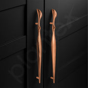 Plantex Cabinet Handle/224mm Handle for Cabinet/Furniture/Door Pull-Push Handle for Home/Office - Pack of 1 (Rose Gold)