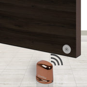 Plantex Magnetic Door Stopper for Home/Door Holder for Main Door/Floor Mounted Soft Catcher to Hold Wooden/Glass/PVC Door - Pack of 10 (193-Rose Gold)