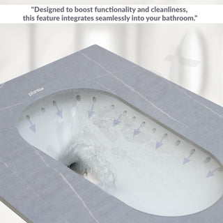 Plantex Indian Toilet/Orrisa Pan for Bathroom/Household Squatting Pan/Sintered Stone Base Ceramic Sanitaryware Toilet - (WC-03)