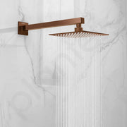 Plantex 18-Inch Shower Arm for Overhead Shower/Stainless Steel Shower Pipe/Wall Mount Bathroom Fitting with Â½-Inch Thread - Pack of 1 (Rose Gold)