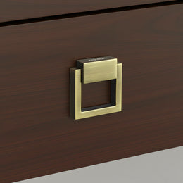 Plantex Drawer Kadi/2 Inch Chest Handle for Drawer/Square Cabinet Kadi/Pull-Push Small Kadi for Home/Office Drawer - Pack of 1 (SH-358, Brass Antique)