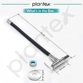 Plantex Pure Brass Kitchen Sink Tap Faucet with Flange and Teflon Tape/360° Swivel Spout for Sink Tap for Kitchen Basin/Flexible Faucet with Water Saving Aerator-7 Year Warranty -(COL-1012 B)