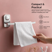 Plantex Stainless Steel Napkin Hanger for Washbasin/Napkin Holder for Bathroom/Towel Ring/Bathroom Accessories - Dream (Chrome Finish) Pack of 1