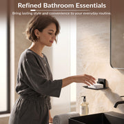Plantex Soap Holder for Bathroom/Stainless Steel Soap Stand/Soap Case/Soap Dish/Bathroom Accessories - Aqua (Black)