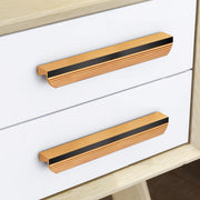 Plantex Cabinet Handle/Kitchen Cabinet Door Handle/Wardrobe/160 mm Cupboard Handle/Door Pull-Push Handle for Home/Office - Pack of 2 (Gold)