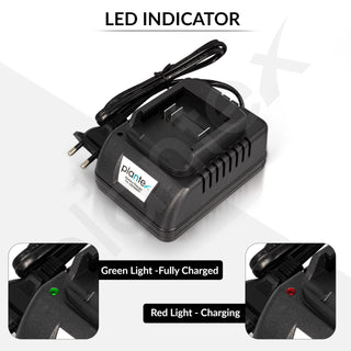 Plantex 21V Battery Charger/Charging Currant 2 Ampier/Power Charger (FA-1201600ST, Black)