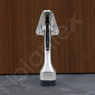 Plantex Hydraulic Door Stopper for Home - 5 Inch Long With Rubber Grip (Set of 10, 186-Satin)
