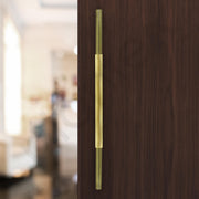 Plantex Heavy Duty Door Handle/Door & Home Decor/36 inch Main Door Handle/Door Pull-Push Handle - Pack of 1 (Brass Antique & Gold)