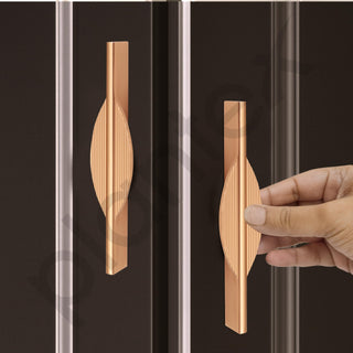 Plantex Cabinet Handle/160mm Handle for Cabinet/Door Pull-Push Handle for Home/Office/Hotel - Pack of 1 (Gold)