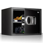 Plantex 38 Litres Safe Locker for Home/Safety Locker Box with Electronic Keypad & Emergency Keys/Master & User Code Access with LED Light/Emergency Key/2 Years Warranty By Plantex - (Black)