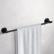 Plantex 304 Grade Stainless Steel Towel Rod/Towel Rack for Bathroom/Towel Bar/Hanger/Stand/Bathroom Accessories - Nipron (24 Inch - Black)