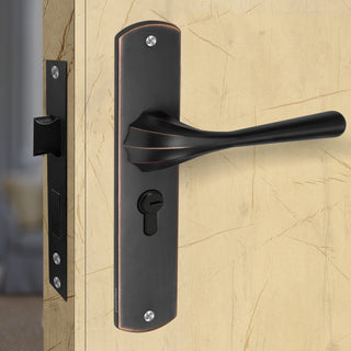 Plantex Heavy Duty Door Lock - Main Door Lock Set with 3 Keys/Mortise Door Lock for Home/Office/Hotel (DTM - 592 - Copper Antique)