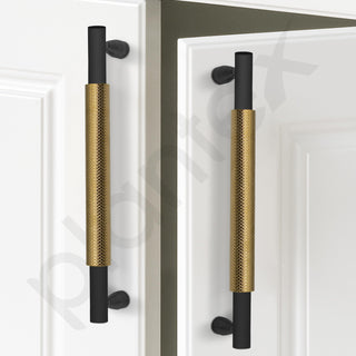 Plantex Cabinet Handle/224mm Handle for Cabinet/Furniture/Door Pull-Push Handle for Home/Office - Pack of 1 (Brass Antique)
