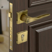 Plantex Premium Main Door Lock with 3 Years of Warranty/Main Door Lock for Home/Mortise Lock for Door - (PT-002- Brass Antique)