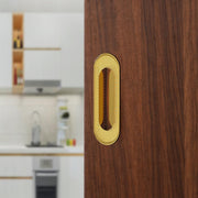 Plantex Sliding Door Handle/Concealed Handle for Sliding Door/96mm Concealed Handle for Wardrobe/Kitchen Cabinet - Pack of 1 (PVD Gold)