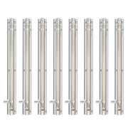 Plantex Heavy Duty 12-inch Joint-Less Tower Bolt for Wooden and PVC Doors for Home Main Door/Bathroom/Windows/Wardrobe - Pack of 8 (703, Silver - Chrome)