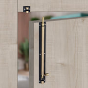 Plantex Stainless Steel Tower Bolt/Tower Bolt for Home,Offices Doors and Windows/Tower Bolt for Main Door/Door Latch/Kundi/Chitakini/Door Latch for Windows - Pack of 8 (Brass Finish, 12 inch)