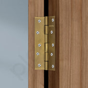 Plantex Door Hinges 6 Inch x 12 Gauge/2.5 mm Thickness/Hinges for Main Door/Butt Hinges for Home/Office/Hotel/Kabja/Soft Close Hinge - Pack of 1 (Brass Antique)