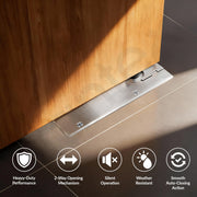 Plantex Heavy Duty Floor Spring for Wooden Door/Stainless Steel Cylinder Floor Spring/Commercial Door Closer/Door Spring with Weight Upto 90 KG - (Pack of 1)