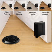 Plantex Door Stopper for Home/Floor Mounted Door Stopper/Door Holder/Door StopperS for Hotel/Office -Pack of 1 (Black)