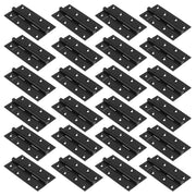 Plantex Heavy Duty Stainless Steel Door Hinges 5 inch x 12 Gauge/2.5 mm Thickness Home/Office/Hotel for Main Door/Bedroom/Kitchen/Bathroom - Pack of 24 (Black)