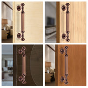 Plantex Heavy Duty 15-inches Main Door Handle/Door Handle for Main Door/Pull Push Door Handle for Glass Door - Pack of 1 (320-PVD Rose Gold Finish) - 3 Years Warranty