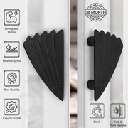 Plantex Door Handle/6 Inch Main Door Handle/Handle for Wooden Door/Pull-Push Door Handle/Door Accessories (Pack of 1, Black)