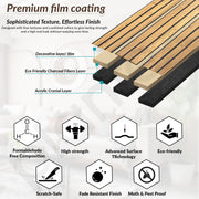 Plantex PVC 3D Fluted Wall Panels for Interior DÃ©cor/Louvers Wall Panel 10 Feet/Eco-Friendly PVC Panels/Pack of 3 Covers 30 Sq. Ft (Golden Oak - 9G)