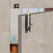 Plantex Stainless Steel 4 inch Tower Bolt/Tower Bolt for Home,Offices Doors and Windows/Tower Bolt for Main Door/Door Latch/Kundi/Chitakini/Door Latch for Windows - Pack of 1 (Brass Finish, 4 inch)