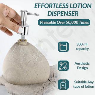 Plantex Polyresin Bathroom Accessories Set Soap Dispenser/Toothbrush Holder/Tumbler Holder/Soap Dish - 4 Piece(906)