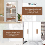 Plantex Door Handle/200mm Main Door Handle for Wooden Door/Pull-Push Handle for Main Door/Door Accessories - Pack of 1 (611, PVD Rose Gold)