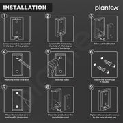 Plantex Dual Glass Soap Holder for Bathroom/Pure Brass Double Glass Soap Dish/soap Stand/Soap Bar/Soap Case/Bathroom Accessories - Pack of 1 (APS-DL-06, Chrome)
