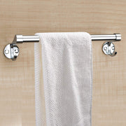 Plantex Stainless Steel Towel Hanger for Bathroom/Single Towel Rod/Bar/Towel Stand/Bathroom Accessories(18 Inch-Chrome)