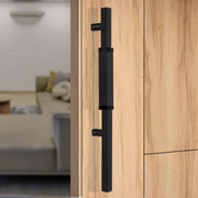 Plantex 20.5 Inch Main Door Handle/Aluminium Door Handle/Pull-Push Door Handle/Door Accessories (Pack of 1, Black)