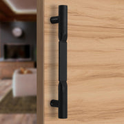 Plantex 15 Inch Main Door Handle for Wooden Doors - Pull-Push Handle Accessory (Pack of 1, Black) 3 Years Warranty