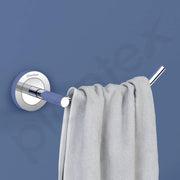 Plantex Stainless Steel Towel Ring for Bathroom/Napkin Hanger for Wash Basin/Towel Holder/Bathroom Accessories (Chrome) - Pack of 2
