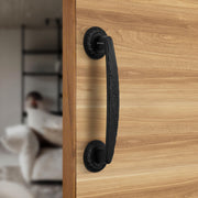 Plantex 10 Inch Main Door Handle for Wooden Doors - Pull-Push Handle Accessories (Pack of 1, Black)