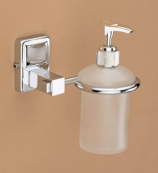 Plantex Stainless Steel 304 Grade Darcy Liquid Soap Dispenser/Shampoo Dispenser/Hand Wash Dispenser/Bathroom Accessories (Chrome) - Pack of 4