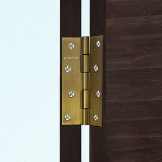 Plantex Heavy Duty Stainless Steel Door Butt Hinges 5 inch x 12 Gauge/2.5 mm Thickness Home/Office/Hotel for Main Door/Bedroom/Kitchen/Bathroom - Pack of 24 (Brass Antique)