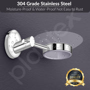 Plantex 304 Grade Stainless Steel Bathroom Soap Case/Holder/Stand/Bathroom Accessories - Oreva (Chrome)