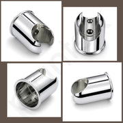 Plantex Hand Shower Holder For Bathroom/Adjustable Handheld Shower/Wand Holder/Wall Mount Bracket - Pack of 1 (Chrome)