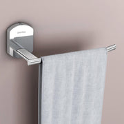 Plantex Napkin Holder for Bathroom/Stainless Steel Towel Ring/Towel Hanger/Bathroom Accessories - Pack of 1 (Chrome)