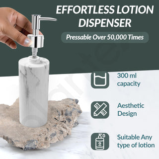 Plantex Polyresin Bathroom Accessories Set Soap Dispenser/Toothbrush Holder/Bathroom Tray/Tumbler Holder/Soap Dish - 5 Piece(911)