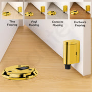 Plantex Door Stopper for Home/Floor Mounted Door Stoppers/Stopper for Hotel/Office -Pack of 1 (PVD Gold)