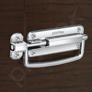 Plantex Door Stopper/5 Inch Baby Latch Kadi/Door Latch for Bathroom/Door Lock for Home/Office Doors - Pack of 3 (Chrome)
