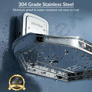 Plantex Single Soap Dish/304 Grade Stainless Steel Soap Holder/Soap Case/Soap Stand/Soap Bar/Bathroom Accessories - Pack of 1 (Chrome)