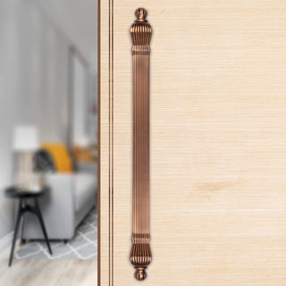 Plantex Taj Heavy Duty Main Door Handle - 17-Inch Pull Push Handle for Doors - Pack of 1 (319-Copper Antique Finish) - 3 Years Warranty