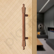 Plantex Heavy Duty Main Door Handle/14 inch Door Handle for Main Door/Pull-Push Door Handle for Wooden & Glass Door - Pack of 1 (PVD Rose Gold) - 3 Years Warranty