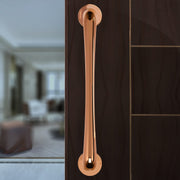 Plantex Polo 14-Inch Pull Handle For Glass/Wooden And Metal Doors (Rich Rose Gold Finish - Big) - 3 Years Warranty